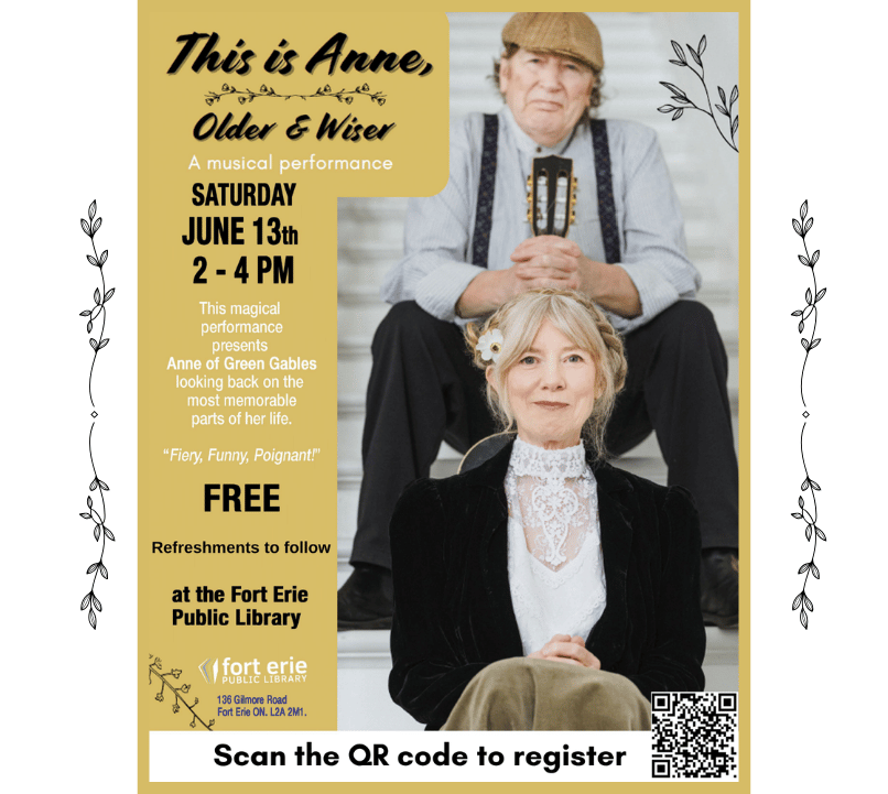 This is Anne musical performance banner